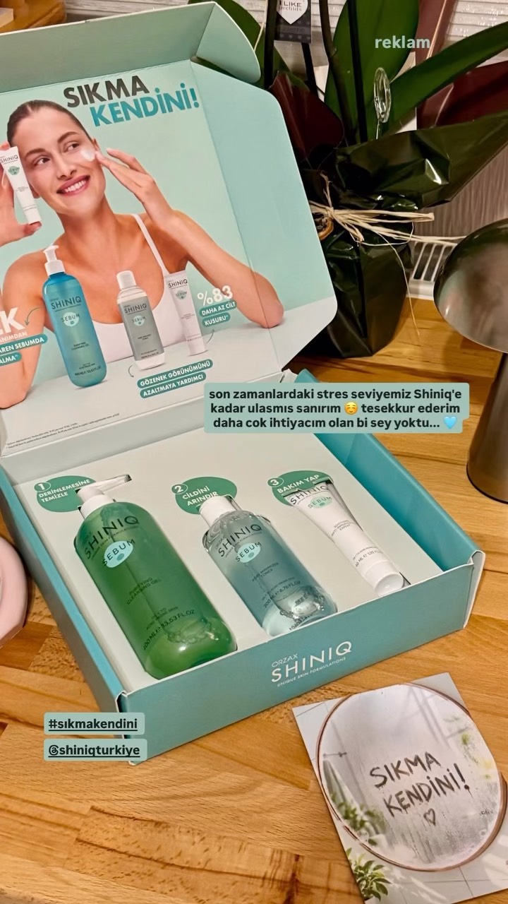 Shiniq markası için UGC içerik — Kontents