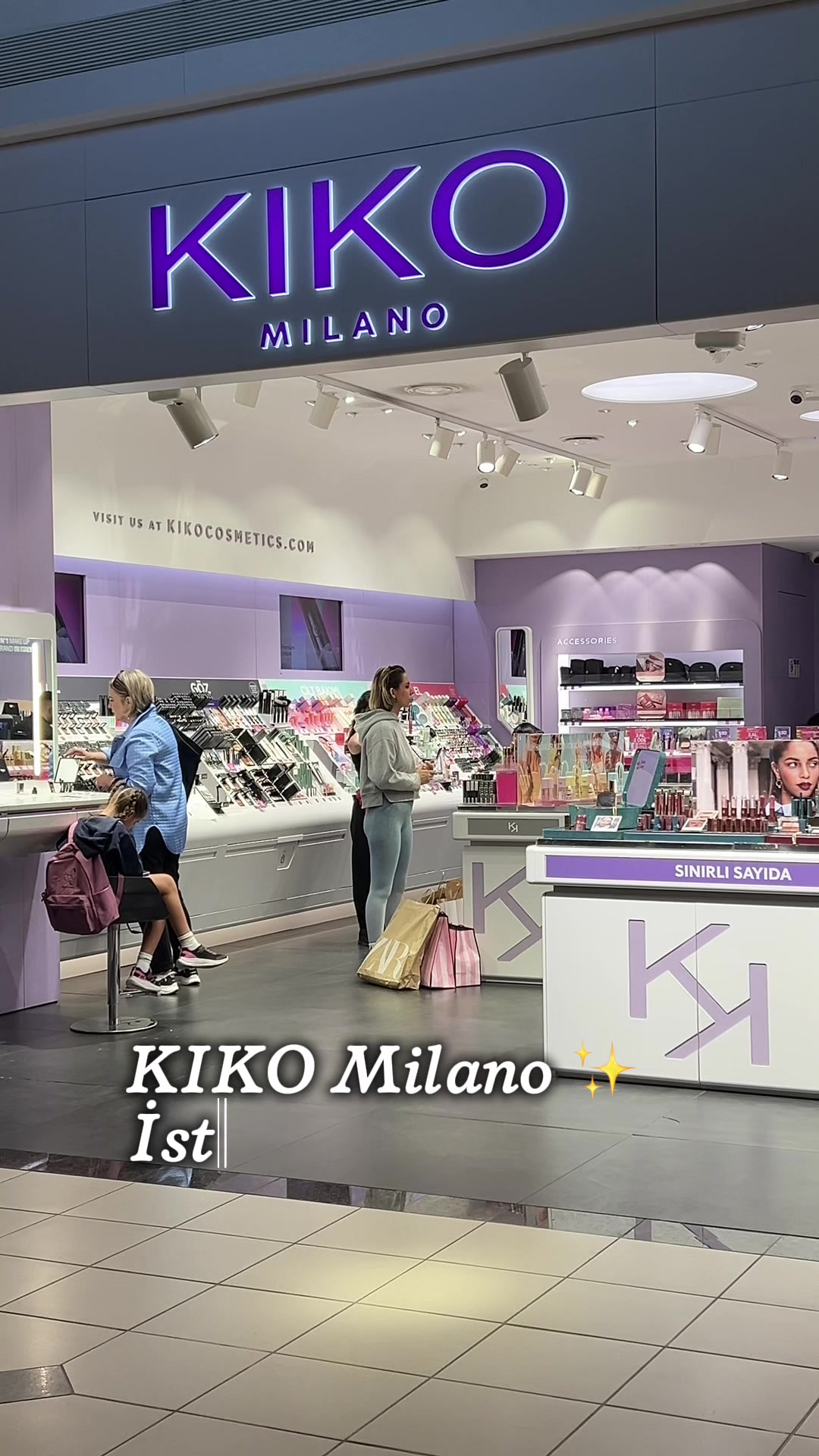 Kiko Milano markası için UGC içerik — Kontents