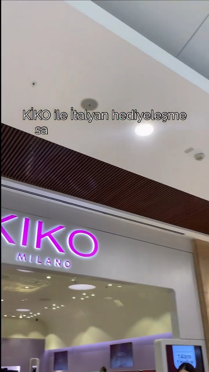 Kiko Milano markası için UGC içerik — Kontents